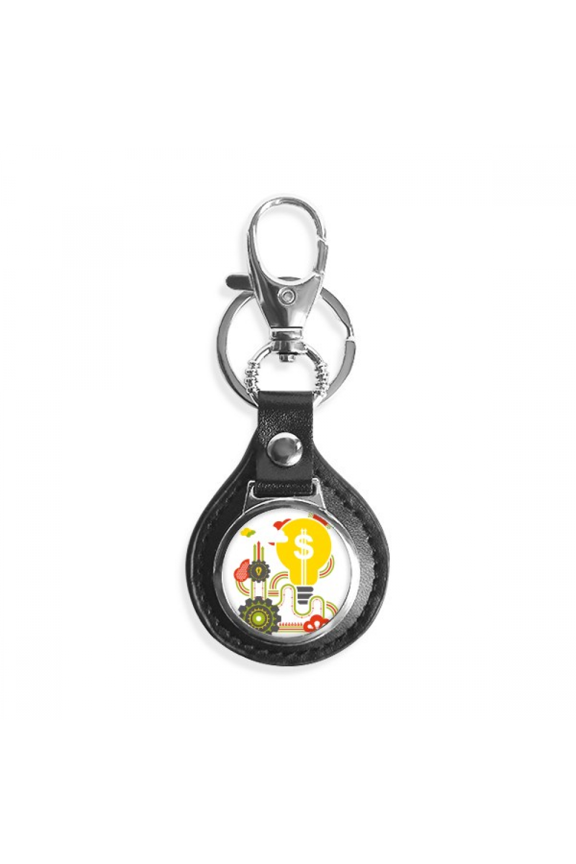 graffiti street culture gear key link chain keyholder finder hook metal