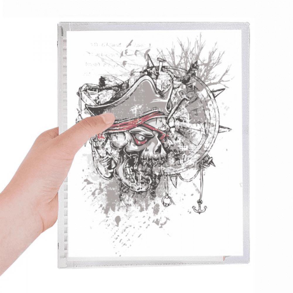 graffiti street pirate rudder l pattern notebook loose diary refillable journal statiry