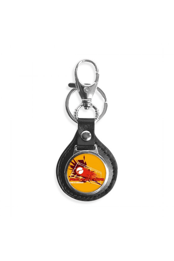graffiti street ready-to-donate reactor key link chain keyholder finder hook metal