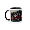 thumbnail image 1 of 3dRose, grafitti in  caos , 15oz Two-Tone Black Mug, 1 of 3