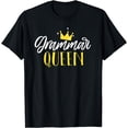 thumbnail image 1 of grammar queen funny teacher school friendly T-Shirt, 1 of 4