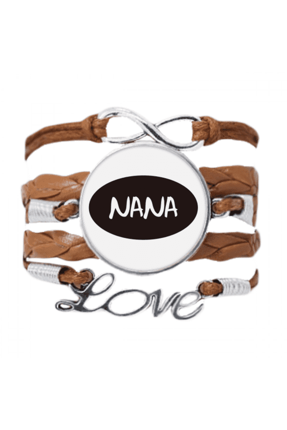 grandma letters present pattern best wishes bracelet love chain ornament wristband