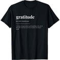 thumbnail image 1 of gratitude Definition Dictionary Design T-Shirt, 1 of 3