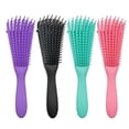 thumbnail image 1 of green  1PC Hair Brush Detangling Brush Scalp Massage Hair Comb Women Detangle Hairbrush for Styling Curly Hairdressing Salon Care Tool, 1 of 6