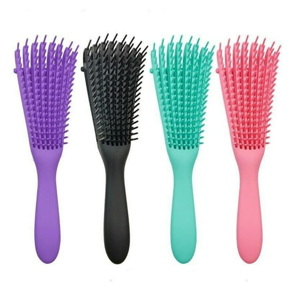 green 1PC Hair Brush Detangling Brush Scalp Massage Hair Comb Women Detangle Hairbrush for Styling Curly Hairdressing Salon Care Tool