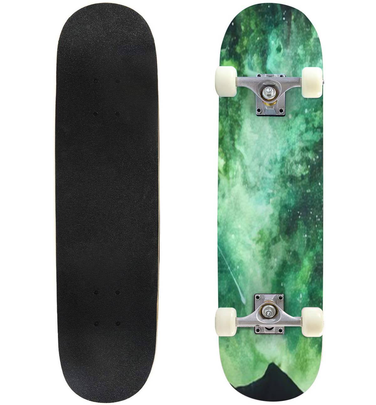 green galaxy Outdoor Skateboard Longboards 31 green galaxy Outdoor Skateboard Longboards 31