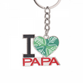 thumbnail image 1 of green  mexico totems ancient civilization Keychain Metal Keyring Holder Love PAPA Father, 1 of 3