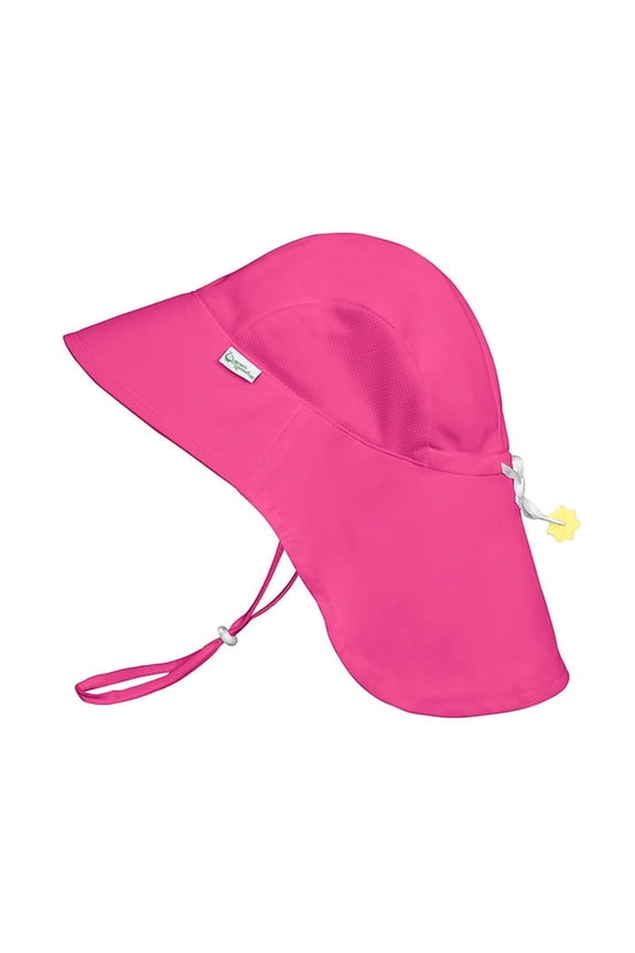 Adventure Sun Protection Hat-Hot Pink-5T/6T