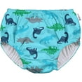 thumbnail image 1 of green sprouts Baby and Toddler Reusable Eco Pull-Up Swim Diaper (6mo-4T) - Aqua Simple Dino - 18 Mo, 1 of 6