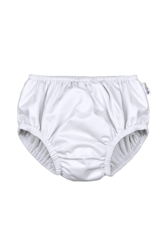 Baby and Toddler Reusable Eco Pull-Up Swim Diaper (6mo-4T) - White - 3T