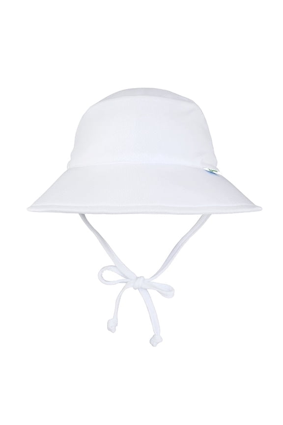 Breathable Bucket Sun Protection Hat-White-0/6mo