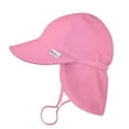 thumbnail image 1 of green sprouts Breathable Flap Sun Protection Hat-Light Pink-9/18mo, 1 of 4