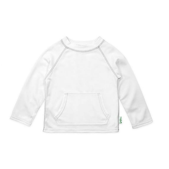 green sprouts Breathable Sun Protection Shirt-White-18/24mo