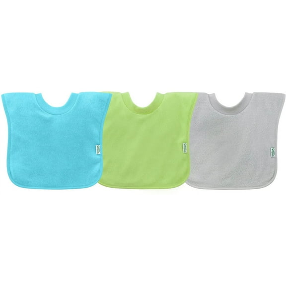 green sprouts Pull-over Stay-dry Toddler Bib (3pk)