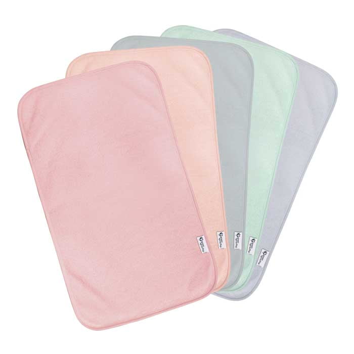 green sprouts StayDry Burp Pads (5pk)Rose SetAdult Use Only
