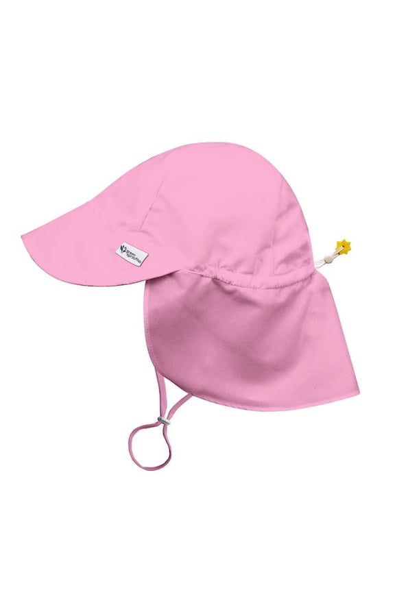 UPF50+ Eco Flap Hat-Light Pink-9-18mo
