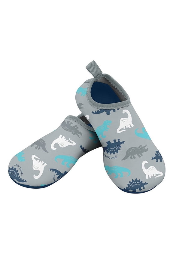 Water Socks-Gray Simple Dino-10