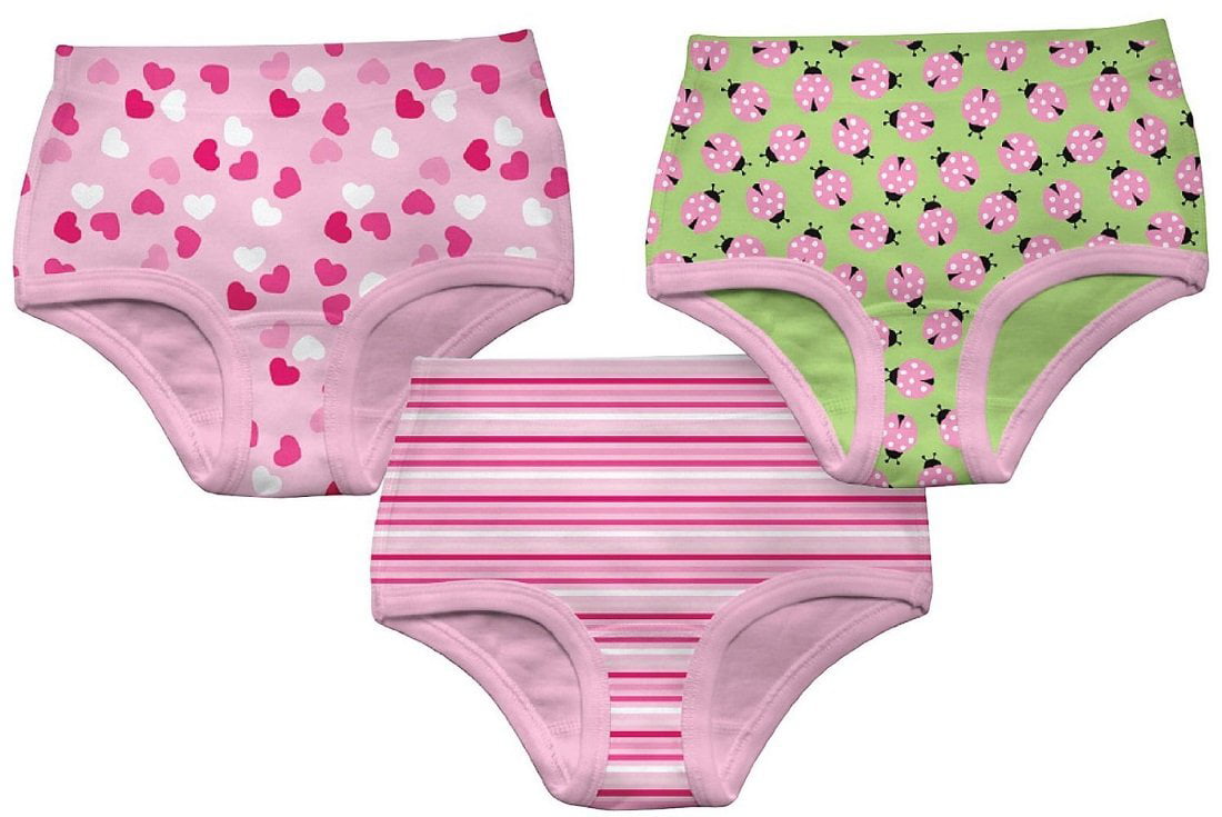 green sprouts by i play. Toddler Girls' Underwear, Print, 2T/3T