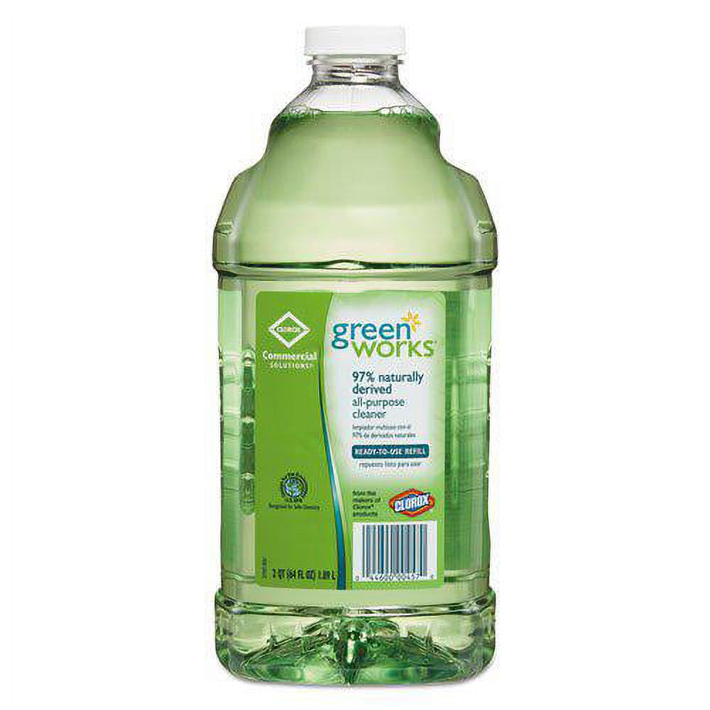 green works 00457ct 64 oz bottle, natural allpurpose cleaner refill