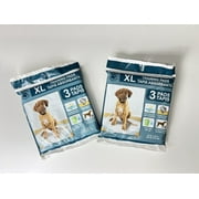 greenbrier international pet training pads heavy duty and super absorbent 3 per pack 26 inch x 30 inch each 2 pack