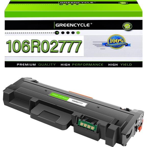greencycle 106R02777 Toner Cartridge Replacement Compatible for Xerox 3215 106R02777 Black Toner Cartridge WorkCentre 3215 3215NI 3225 3225DNI Phaser 3260 3260DI 3260DNI 3052 Ink Cartridge (1PCS)