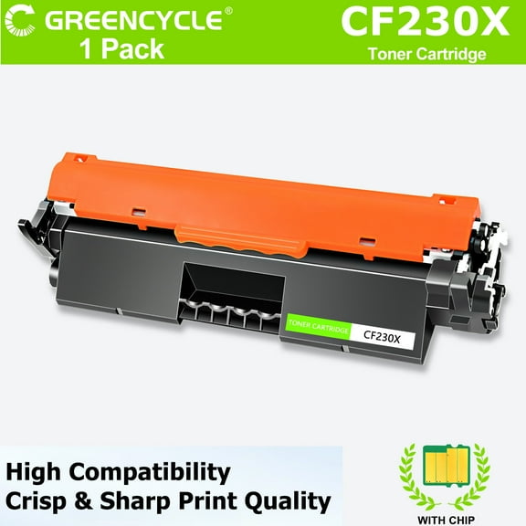 greencycle CF230X Toner Cartridge Replacement Compatible for HP 30X Work with Laser Jet Pro MFP M227fdw M227fdn M227sdn M203dn M203dw M203d Printers,3500 pages,1pc