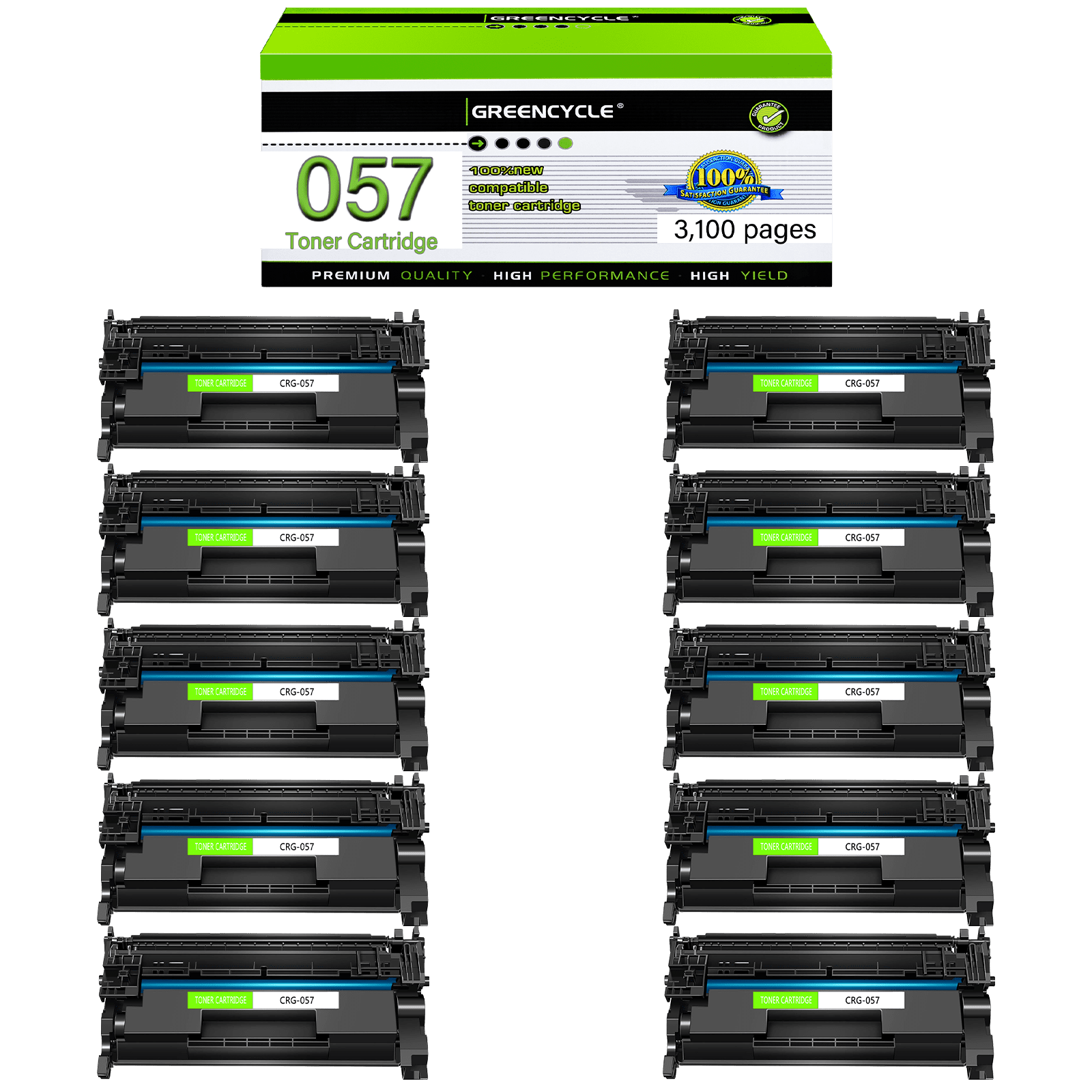 Canon 057 Toner 10 Pack | Ink supply chain for ecommerce - Walmart ...