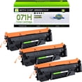 thumbnail image 1 of greencycle CRG071H With CHIP Compatible Replacement for Canon CRG 071H CRG-071H Black Toner Cartridge LBP122dw LBP122 LBP120 MF270 Mf272dw Mf273dw Mf275dw(3Pk,With chip), 1 of 7