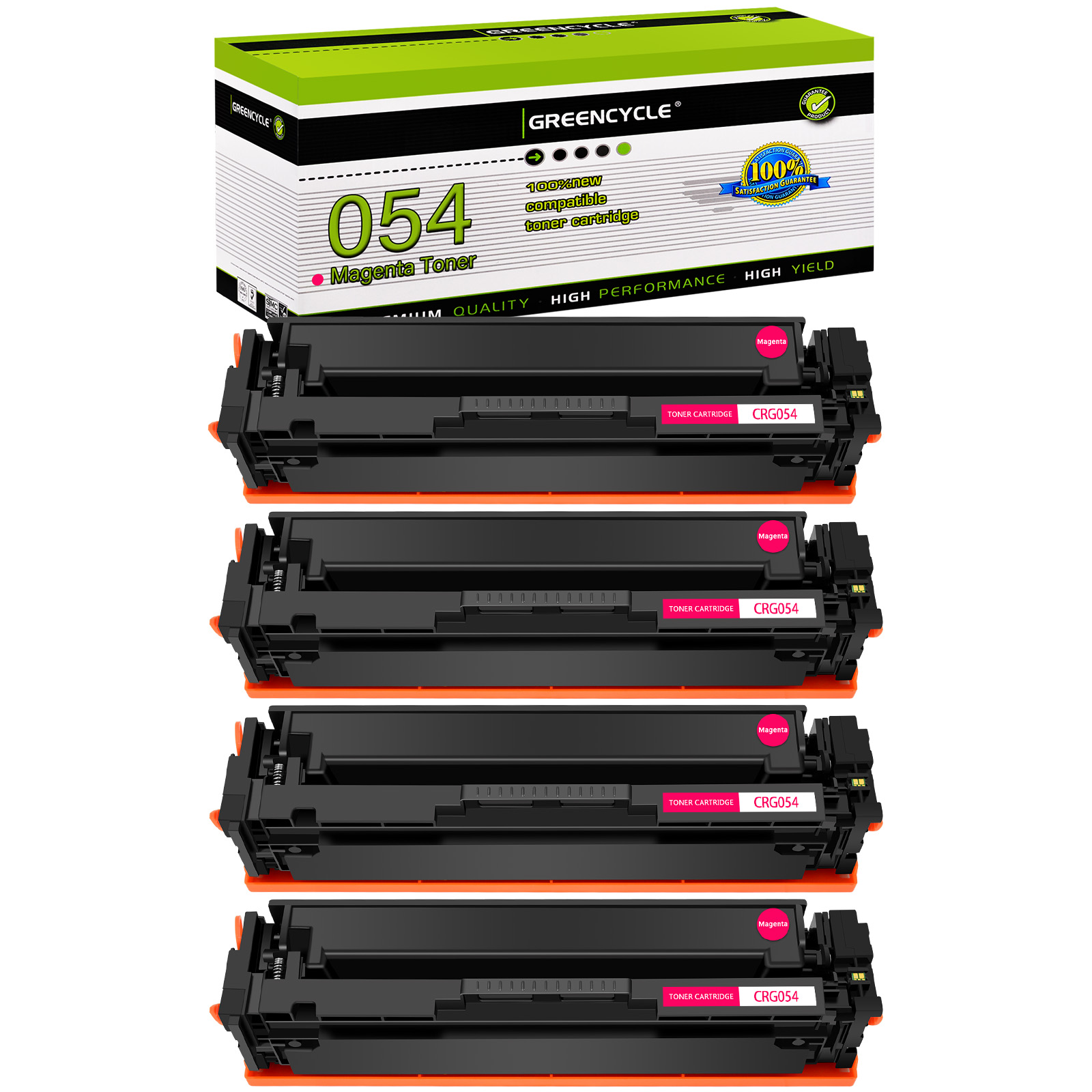 LCL Tonercartridge 054 4-pack - Compatibel Met Canon I-SENSYS Printers (Zwart/Cyaan/Magenta/Geel)