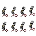 thumbnail image 1 of greencycle Dusk to Dawn Sensor Outdoor, IP65 Waterproof Photocell Light Sensor Auto On/Off, Day Night Switch for Porch, Lamp Post & Security Lights – Energy Saving, No More Manual Switching,8PK, 1 of 7