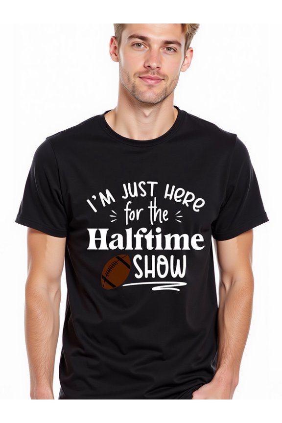 greennik Halftime Show Fan Tee Mens t-shirts black limited edition graphic tees Comfortable activewear, perfect for gifts Classic Unisex Shirt Graphic tshirts