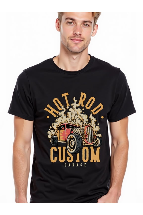greennik Hot Rod Custom Garage Tee Men funny t shirts black 2026 limited edition Cool shirts, Funny shirts, t shirt Classic Unisex Shirt Cotton tshirts