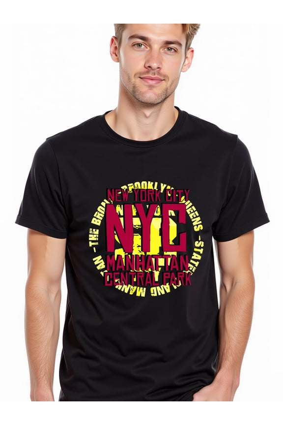 greennik NYC Pride T-Shirt mens Crew neck T-shirts black gifts summer Casual sportswear Hip-hop street style Classic Unisex Shirt Short Sleeve tshirts