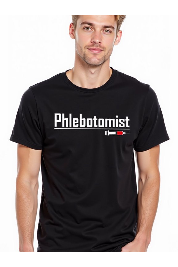 greennik Phlebotomist Pride Tee Mens comfort colors tshirt black gifts elegant Stylish summer outerwear Basic Unisex Shirt Short Sleeve tshirts