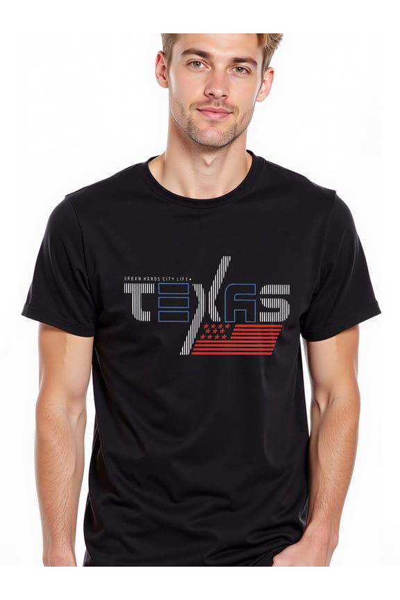 greennik Texas Pride USA Flag Tee Men Crew neck T-shirts black top gifts For summer Casual Daily Wear Hip-hop streetwear Basic Unisex Shirt Graphic tshirts