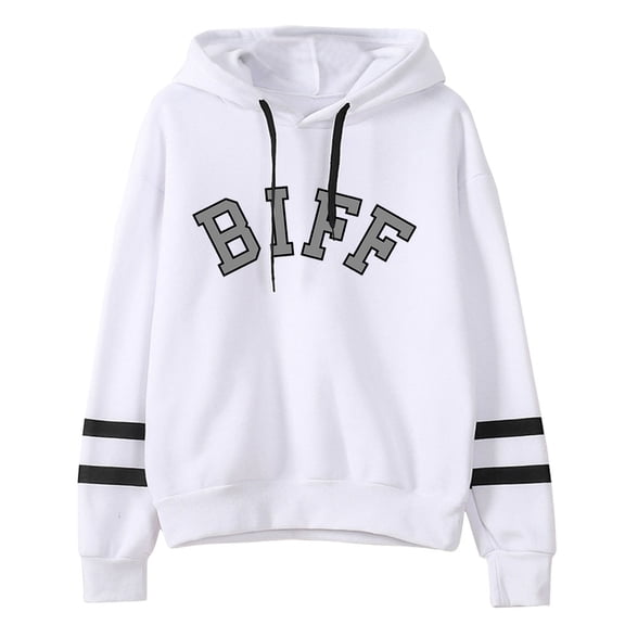 greg biffle BIFF  hooded drawstring pocketless  sweatshirt men/women rip  pullover