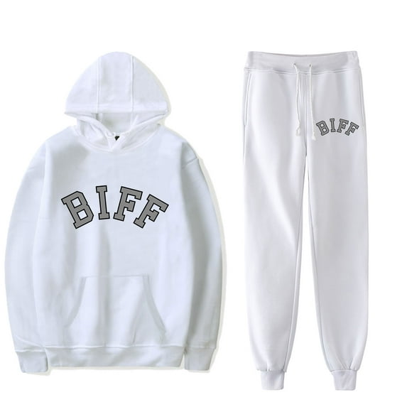 greg biffle BIFF hoodies suits pocket drawstring pocket hoodies sweatshirt men/women Strap sports pants