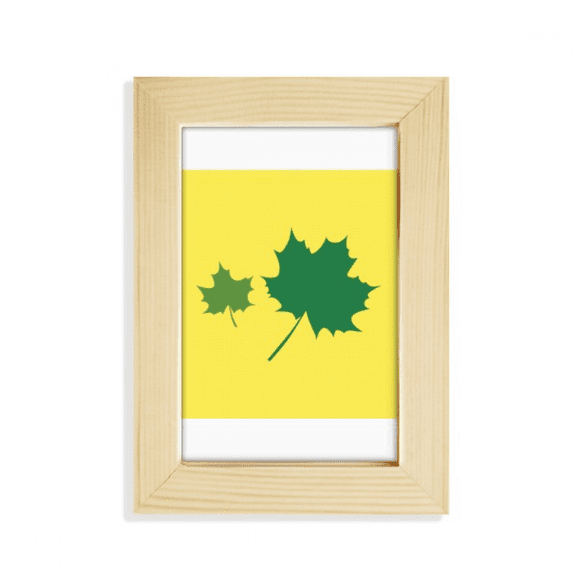 grenn maple vectorgraph desktop display photo frame picture art painting 5x7 inch