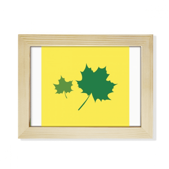 grenn maple vectorgraph desktop photo frame picture art decoration painting 6x8 inch