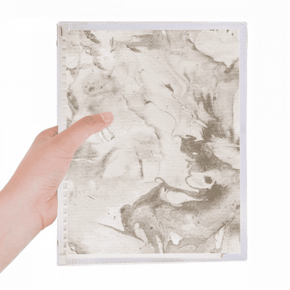 grey polluted dirty rough paper texture notebook loose diary refillable journal statiry