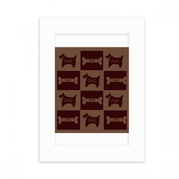 grid b puppy art deco fashion desktop photo frame picture display decoration art painting