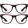 thumbnail image 1 of GRINDERPUNCH Blue Light Reading Glasses High Magnification Strong Reading Power Readers For Men Woman - 2 Pack Tortoise, 4.50, 1 of 6