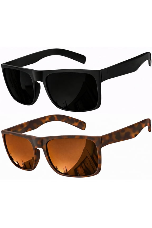 XL Polarized Men's Oversized Sunglasses Big Heads Wide Face Large Head Fit Sports Driving Fishing Extra Wide Sunglasses