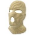 thumbnail image 1 of grinderPUNCH 3 Hole Knitted Winter Outdoor Sports Full Face Cover Balaclava Ski Mask for Men and Women, Tan, 1 of 1