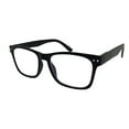 thumbnail image 1 of grinderPUNCH Bulk Multi Focus 3 Power No Line Progressive Square Frame Reading Glasses +3.00, Black, 1 of 5