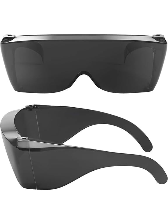Cover-Ups Black Fit Over Sunglasses - Wrap Around Sunglasses - People Who Wear Prescription Glasses in the Sun
