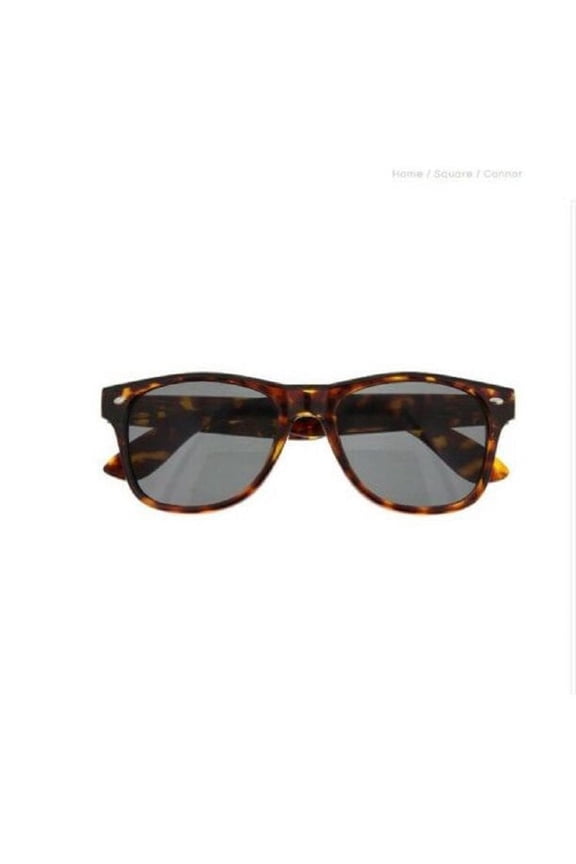 Flat Matte Classic Vintage Driving Glasses Polarized Adult Male Sunglasses, Smoke Tortoise