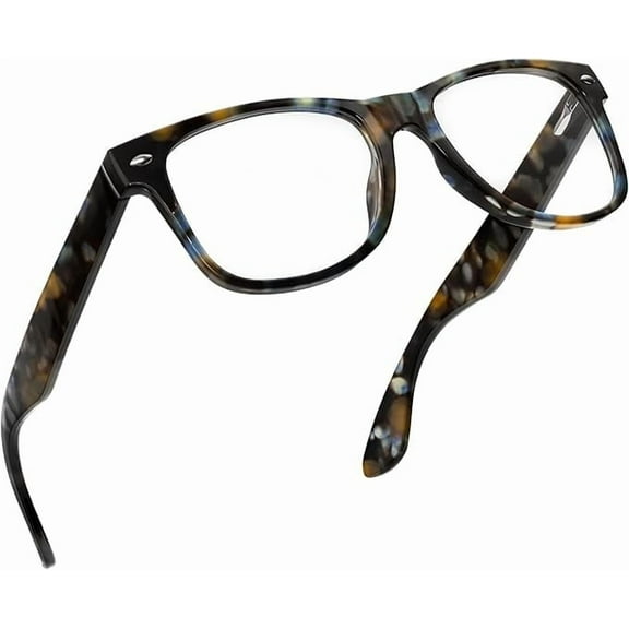 grinderPUNCH High Magnification Power Readers Reading Glasses (Tortoise Tide Pool, 3.00, x)