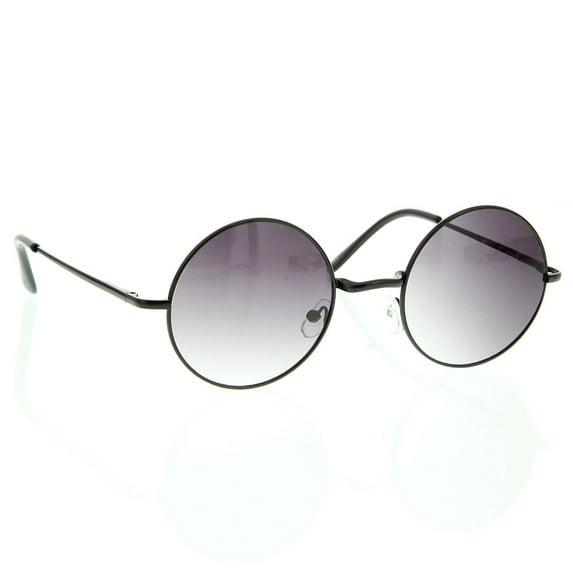 grinderPUNCH John Lennon Hippy Vintage Colored Lens Adult Round Glasses for Men Women