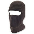 thumbnail image 1 of grinderPUNCH Knitted Tactical Double Layered Face One 1 hole Ski Mask Assorted Colors, Brown, 1 of 2